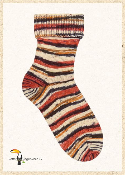 Opal 4 Ply 1617 Tiger 20 Years of Rainforest with wool and nylon